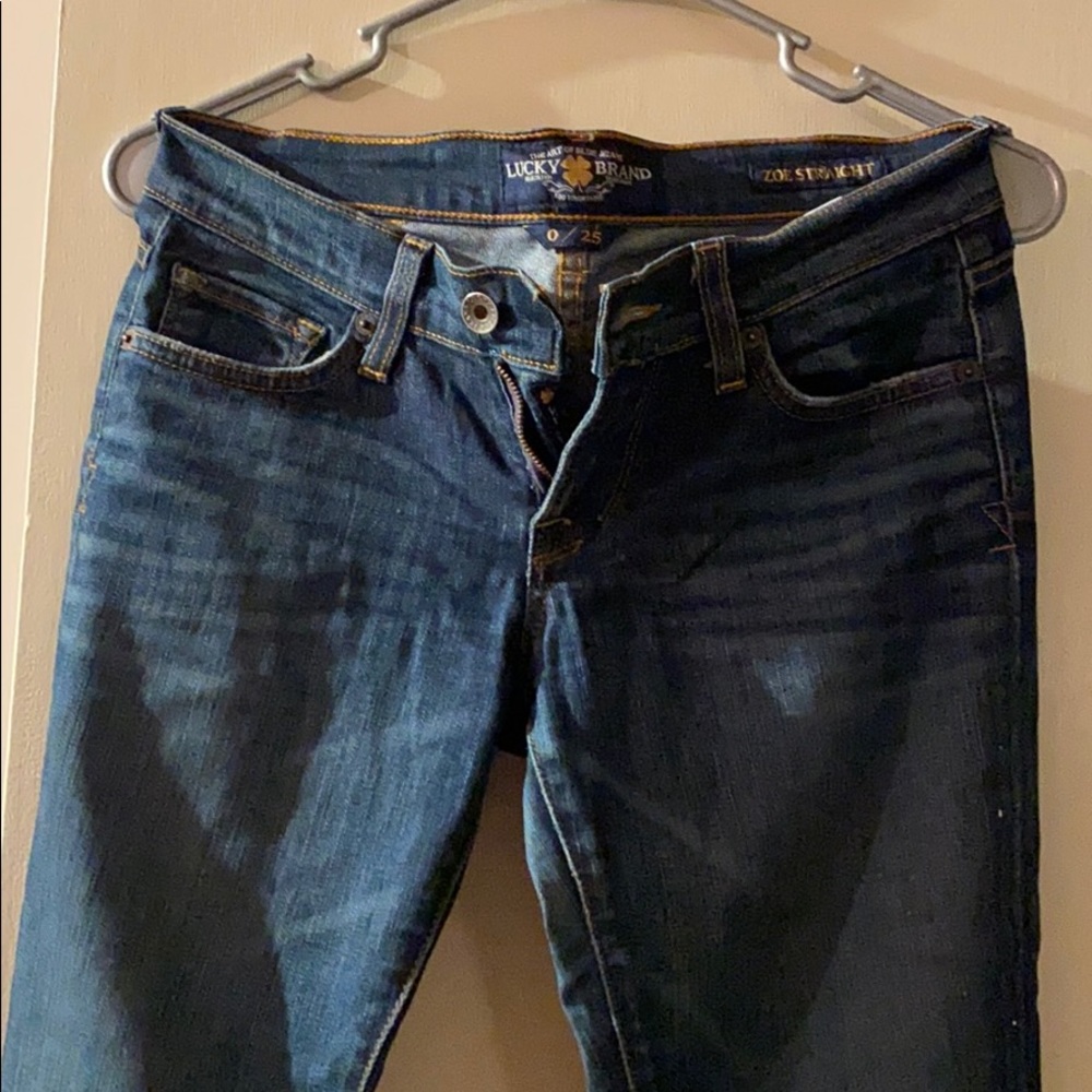 Lucky Brand Zoe Straight Leg Jeans